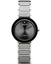 Bering - Accessoires ,Zwart ,Dameshorloge Charity 29 Mm Armband Roestvrijstalen Band Met Keramische Elementen 11429-Charity 2 - Lyst