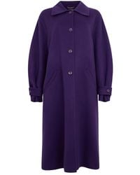 Alberta Ferretti - Single-Breasted Coats - Lyst