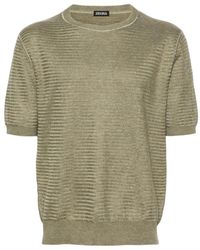 Zegna - Round-neck knitwear - Lyst