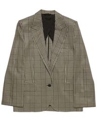 Acne Studios - Blazer À Simple Boutonnage - Lyst