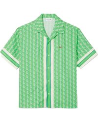 Lacoste - Short Sleeve Shirts - Lyst