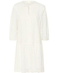 Inwear - Weiße Besticktes Kurzes Kleid - Lyst