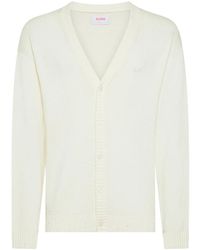 Sun 68 - Truien & Vesten ,Wit ,Pan Cardigan Vintage Broken L/S - Lyst