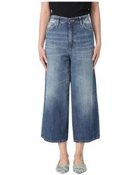 PT01 - Cropped Jeans - Lyst