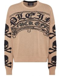 Philipp Plein - Round-Neck Knitwear - Lyst