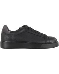 Doucal's - Schoenen ,Zwart ,Leer Sneakers - Lyst