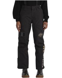 Kappa - Broeken ,Zwart ,Nylon Skibroek - Lyst