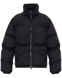 Canada Goose - Jassen ,Zwart ,Leer Fallon Down Jacket - Lyst
