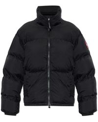 Canada Goose - Jassen ,Zwart ,Leer Fallon Down Jacket - Lyst