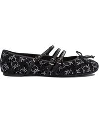 Pinko - Schwarze Ballerinas Für Damen Eleganter Stil - Lyst