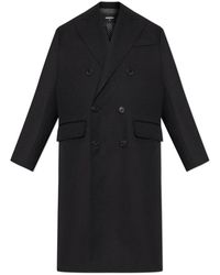 DSquared² - Jassen ,Zwart ,Wol Wollen Jas - Lyst