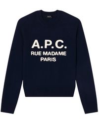 A.P.C. - Alissa Sweater - Lyst