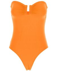 Eres - Badmode ,Oranje ,Spandex Cassiopee Badpak Uit Één Stuk - Lyst