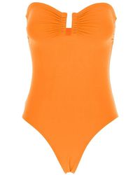 Eres - Badmode ,Oranje ,Spandex Cassiopee Badpak Uit Één Stuk - Lyst
