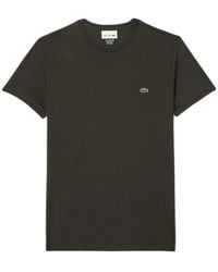 Lacoste - T-Shirt Van Pima Katoen - Lyst