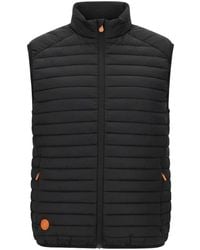 Save The Duck - Jassen ,Zwart ,Polyester Stop 22 Argus Vest - Lyst