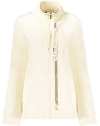 Freddy - Hoodies & Sweatvesten ,Wit ,Katoen Bianco Cotton Sweatshirt - Lyst