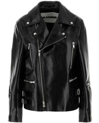 Jil Sander - Jackets > leather jackets - Lyst