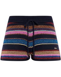 DSquared² - Shorts Met Lurex Draad - Lyst