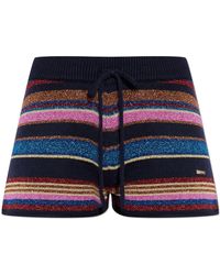 DSquared² - Shorts Met Lurex Draad - Lyst