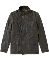 Barbour - Jassen ,Groen ,Katoen Duke Wax Jacket - Lyst