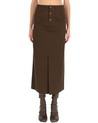 Uma Wang - Midi Skirts - Lyst
