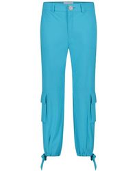 Jane Lushka - Cargo pants trend | azzurro chiaro - Lyst