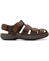 Clarks - Flat Sandals - Lyst