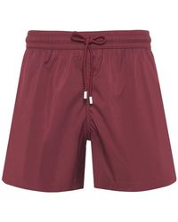 Fedeli - Badmode ,Rood ,Polyester Polyester Zwemshorts - Lyst