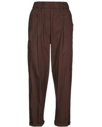 Brunello Cucinelli - Slim-Fit Trousers - Lyst
