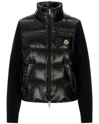 Moncler - Gewatteerd Wollen Vest Met Rits - Lyst