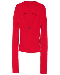 DIESEL - Round-Neck Knitwear - Lyst