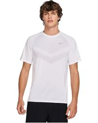 Nike - Stride Dri-Fit Adv Hardloopshirt Met Korte Mouwen - Lyst