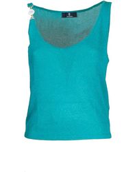 Fracomina - Sleeveless Tops - Lyst
