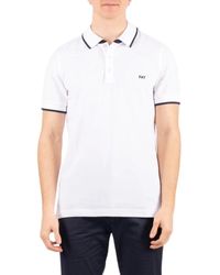 Fay - Tops ,Wit ,Katoen Katoenen Poloshirt - Lyst