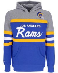 Mitchell & Ness - Hoodies & Sweatvesten ,Veelkleurig ,Katoen Los Angeles Rams Nfl Hoodie - Lyst