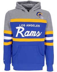 Mitchell & Ness - Hoodies & Sweatvesten ,Veelkleurig ,Katoen Los Angeles Rams Nfl Hoodie - Lyst