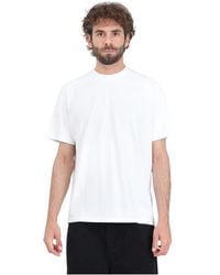Arte' - Weiße t-shirt mit teo back print - Lyst