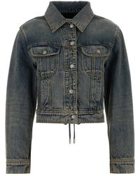 McQueen - Denim Jackets - Lyst