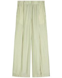 Dries Van Noten - Broeken ,Groen ,Leer Pila Pants - Lyst