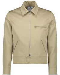 Courreges - Jassen ,Katoen Zip-Up Lentejas - Lyst