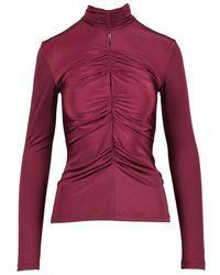 Nineminutes - Elegantes Polyester-Blend-Top - Lyst