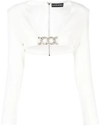 David Koma - Long Sleeve Tops - Lyst