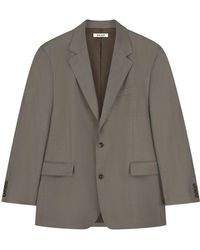 OLAF HUSSEIN - Jassen ,Bruin ,Wol Olaf Wool Blazer Jas Bruin M260509 - Lyst