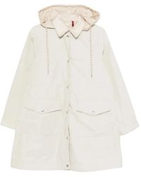 Moncler - Begonia 3-In-1 Lange Donsjas Met Capuchon - Lyst