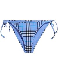 Burberry - Badmode ,Blauw ,Sadie Bikini Bottom - Lyst