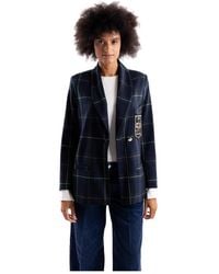 5 PROGRESS - Tartan-Blazer - Lyst