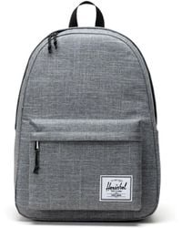 Herschel Supply Co. - Tassen ,Grijs ,Polyester Klassieke Xl Raven Cross Hatch Rugzak - Lyst