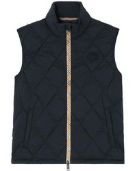 Burberry - Acresford Quilted Down Vest - Lyst