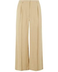 Tela - Trousers > wide trousers - Lyst